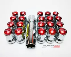 Комплект колесных гаек D1 Spec M12x1.5 красные