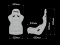 Спортивное сиденье (ковш) LM M100